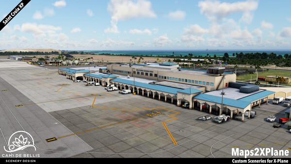 X-Plane 12 Add-on: Aerosoft - Saint Croix XP — скриншот 1