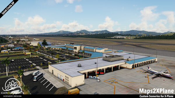 X-Plane 12 Add-on: Aerosoft - Saint Croix XP — скриншот 3