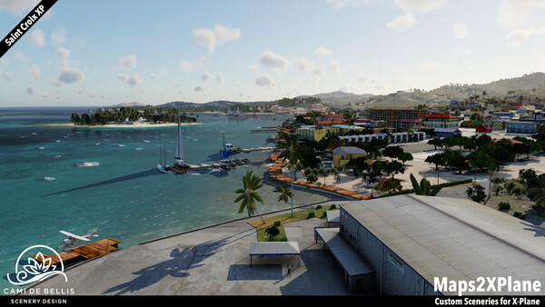 X-Plane 12 Add-on: Aerosoft - Saint Croix XP — скриншот 10
