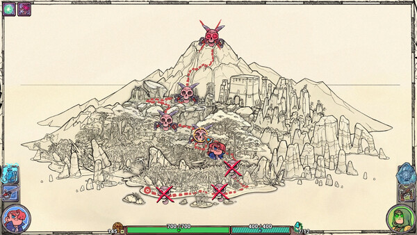 Screenshot z Flick Shot Rogues