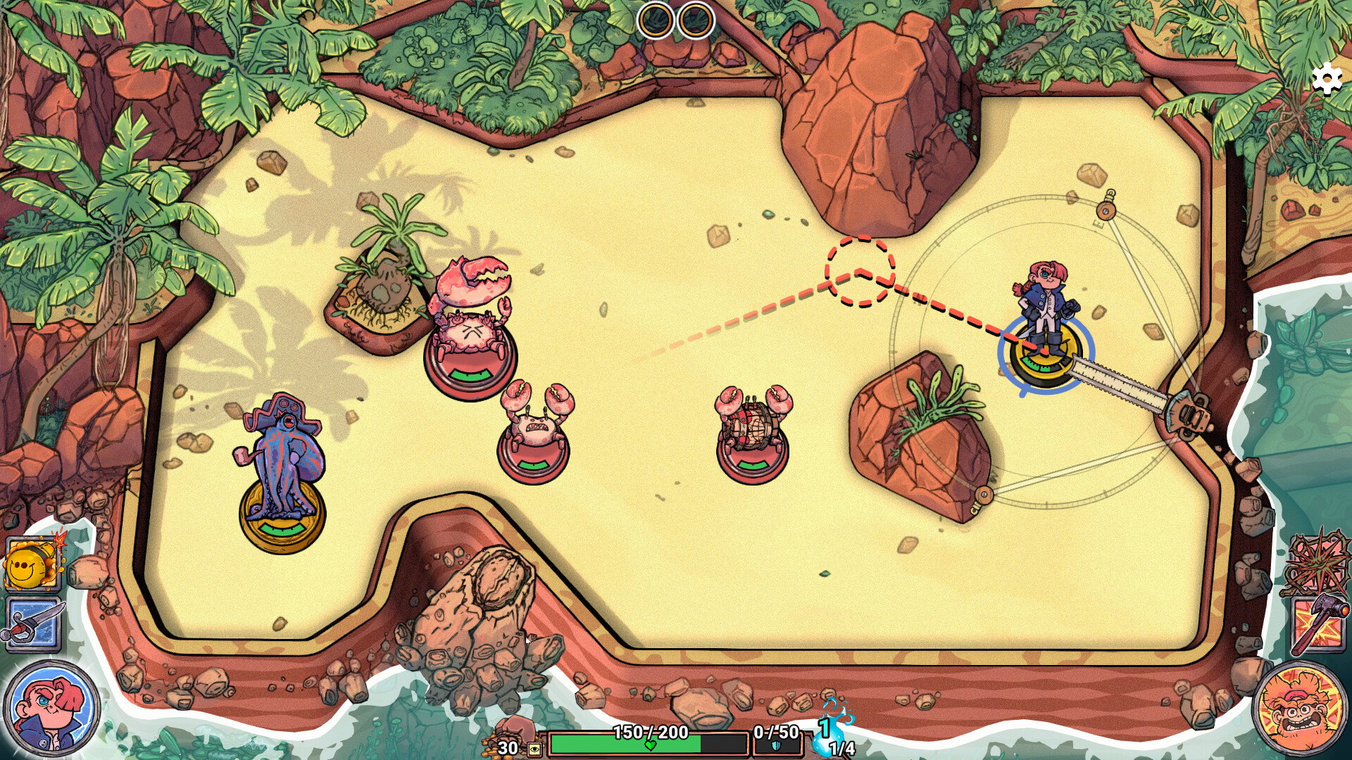 Flick Shot Rogues Featured Screenshot #1