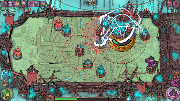 Screenshot z Flick Shot Rogues