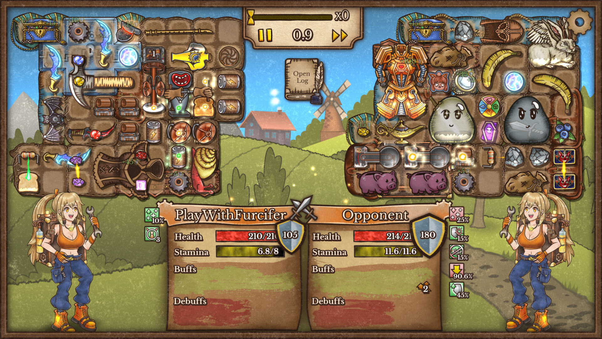 #2. Backpack Battles (Steam) โดย: IndieArk