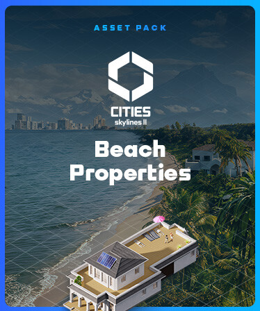 Cities: Skylines II - Beach Properties