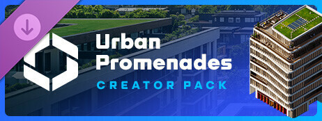 Cities: Skylines II - Creator Pack: Urban Promenades cover art