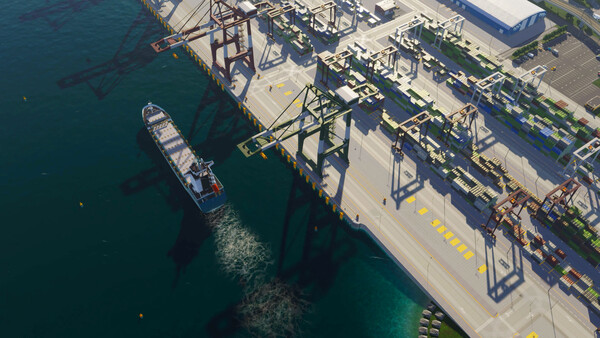Cities: Skylines II - Bridges & Ports — скриншот 8