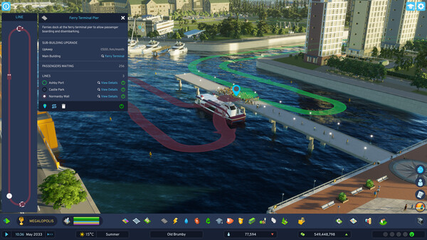 Cities: Skylines II - Bridges & Ports — скриншот 9