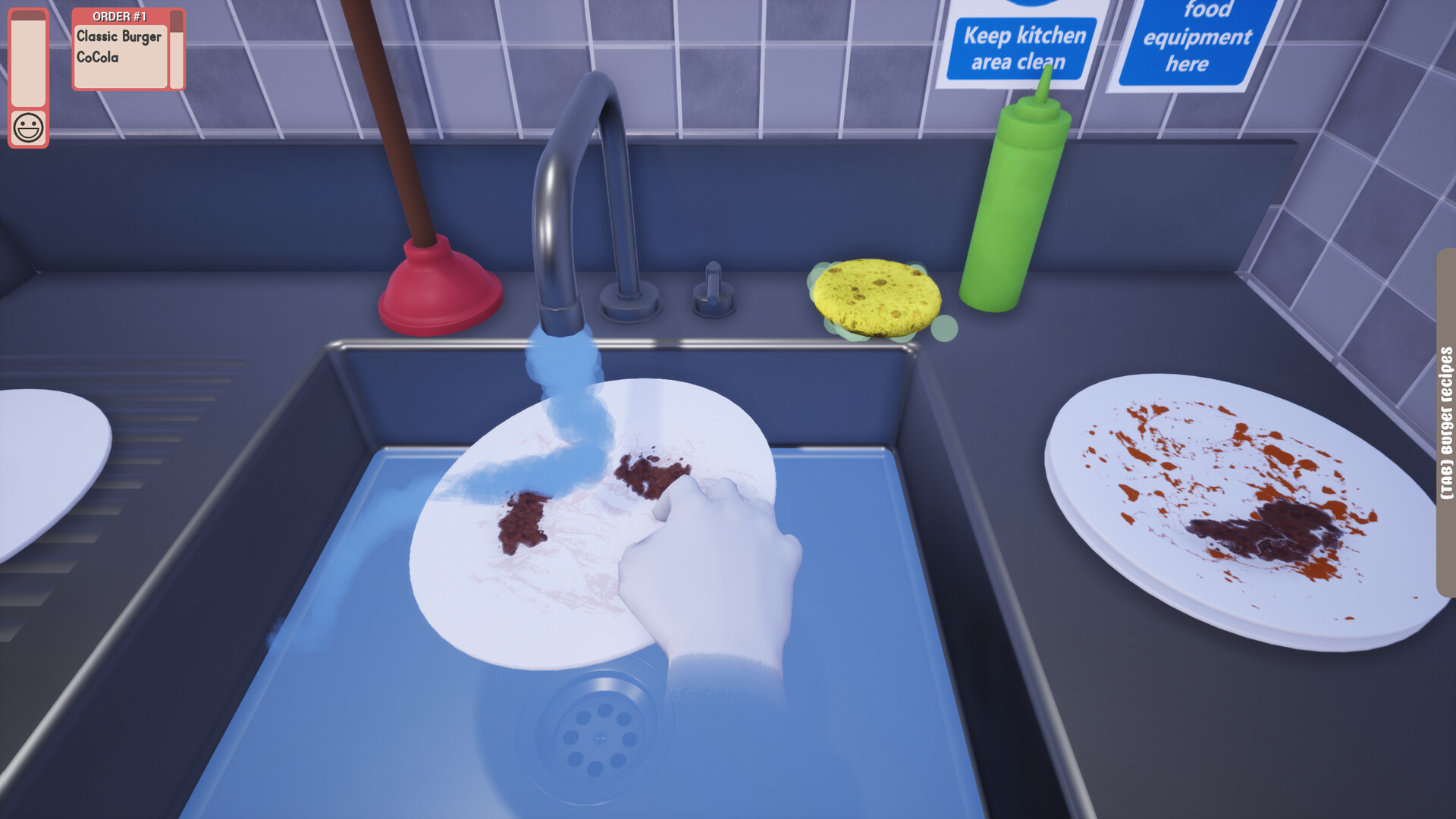 #8. Burger Cooking Simulator (Steam) Podle: Pickle Drugs