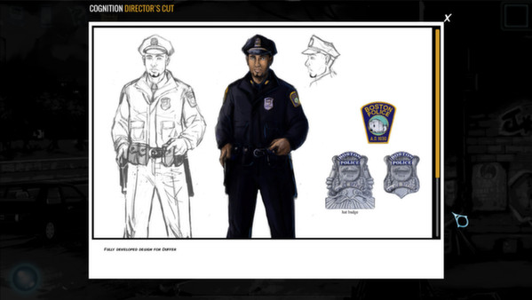 Screenshot z Cognition: An Erica Reed Thriller