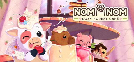 Nom Nom: Cozy Forest Café Banner