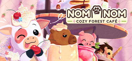 Nom Nom: Cozy Forest Café Steam Banner