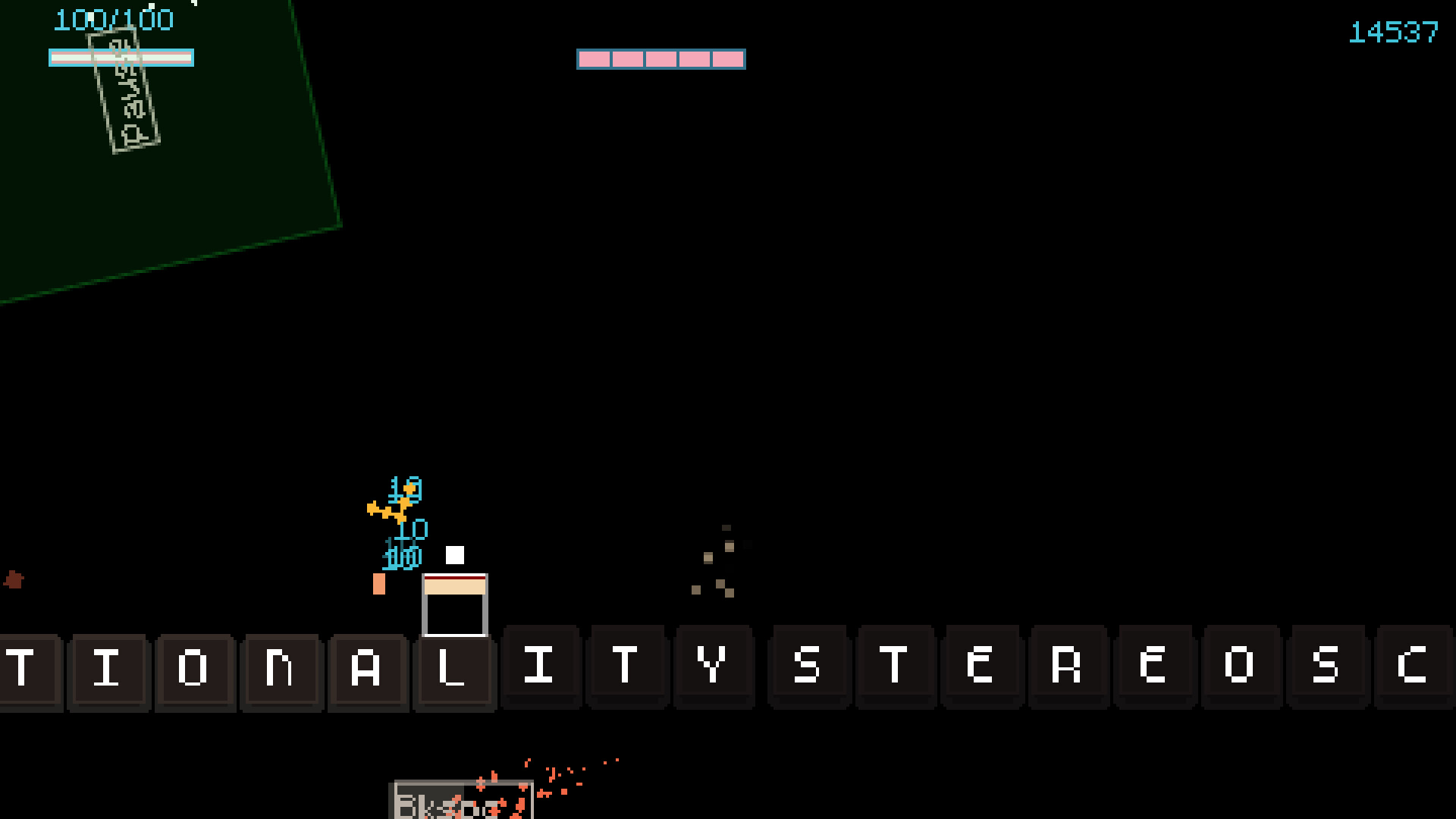 Typing Bullets