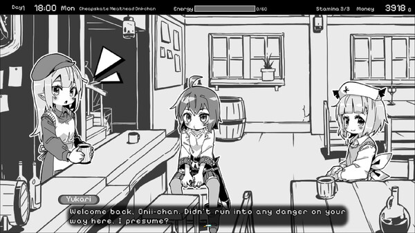 Living With Sister: Monochrome Fantasy — скриншот 3