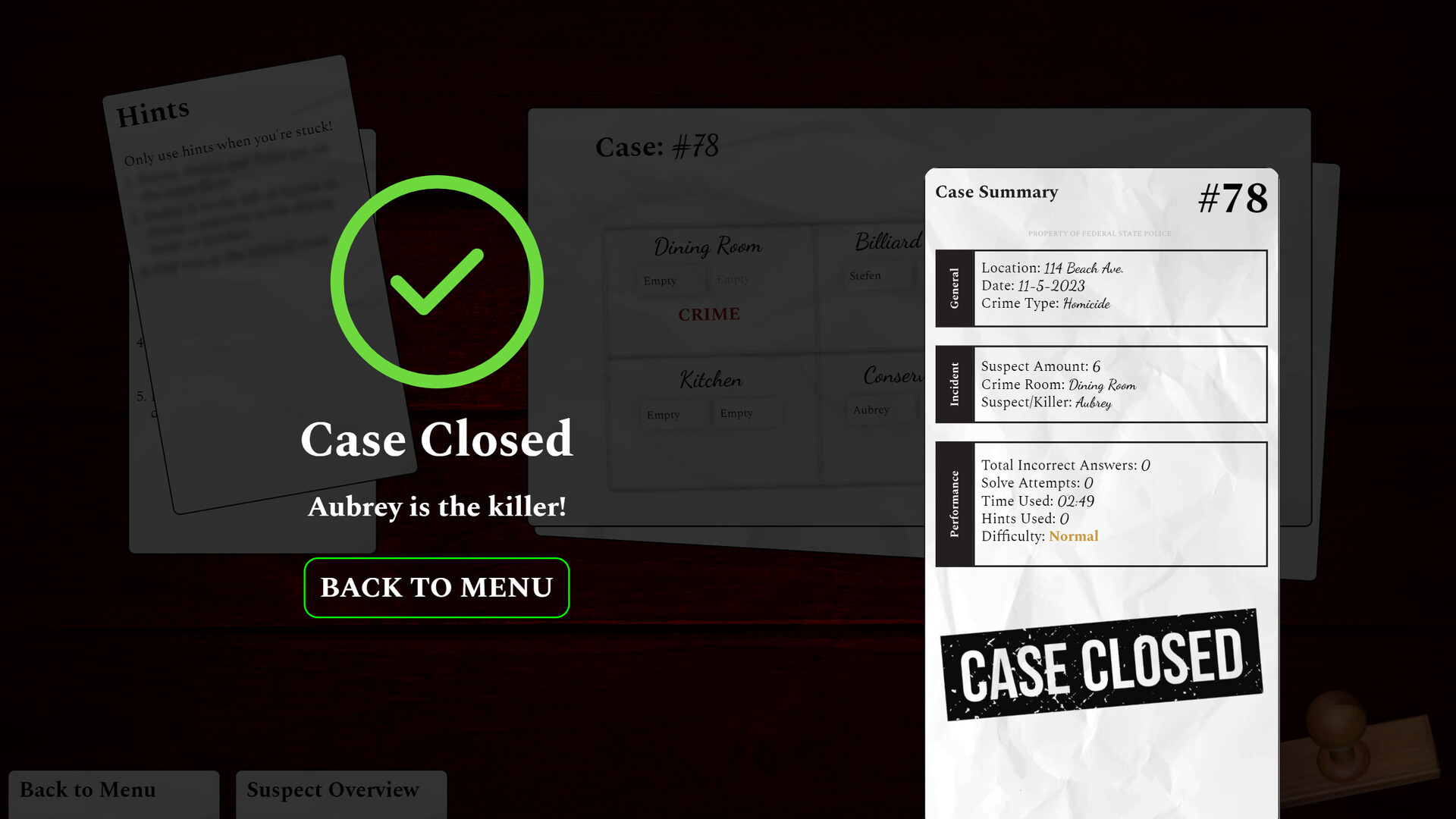 Who Did It? screenshot 3