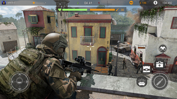 Code of War Gun Shooting Games: скриншот 1