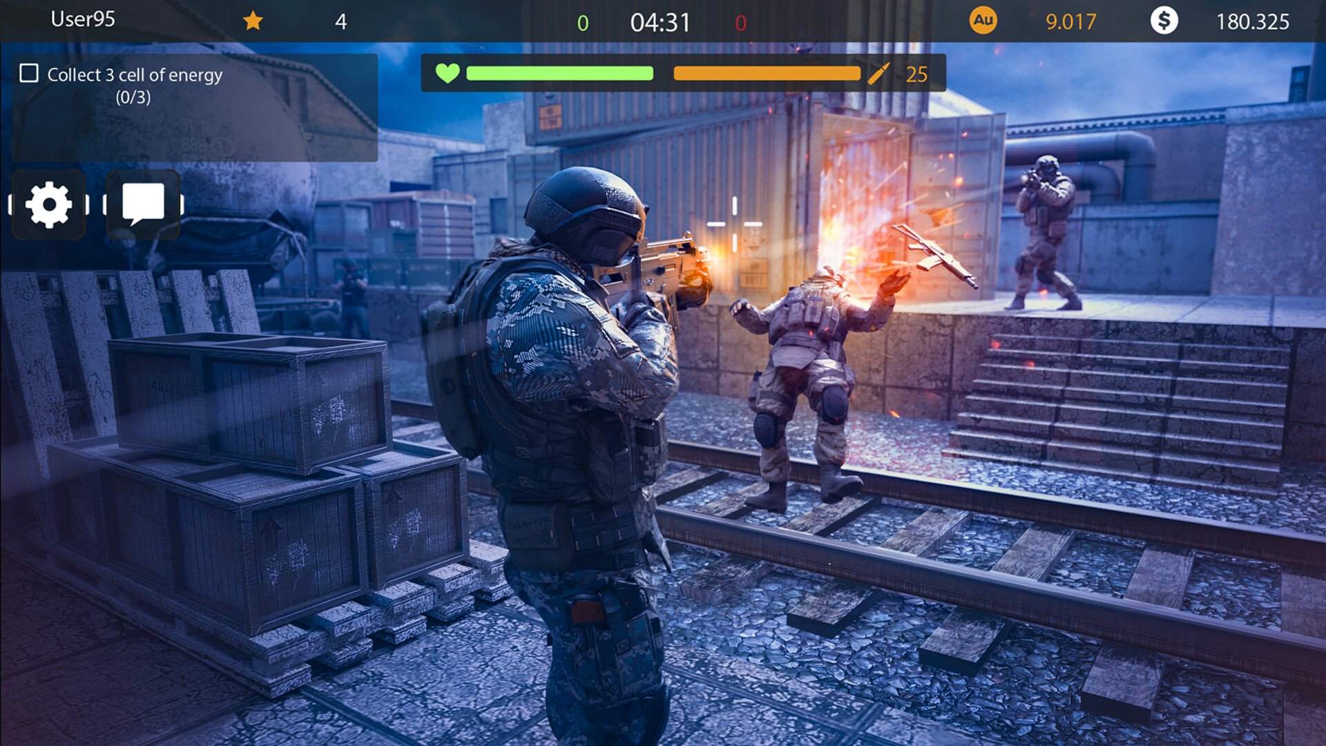 Code of War Gun Shooting Games screenshot #2