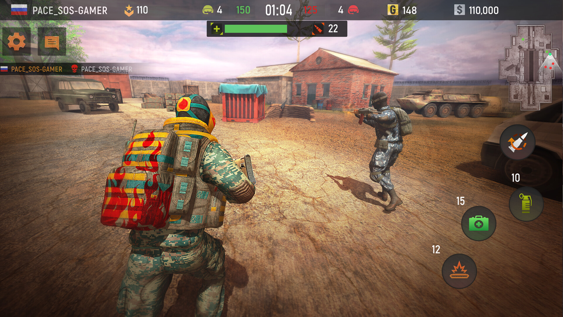 Striker Zone: Gun Games Online screenshot #4