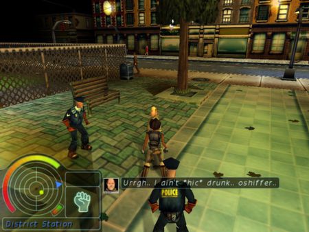 Screenshot z Urban Chaos