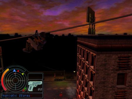 Screenshot z Urban Chaos