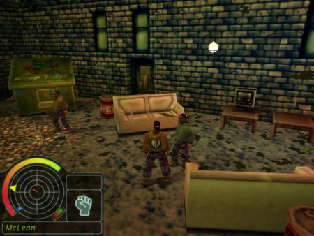 Screenshot z Urban Chaos