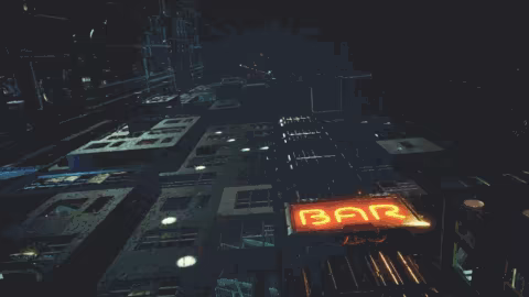 Cyber NINJA that Climbs the City video 4