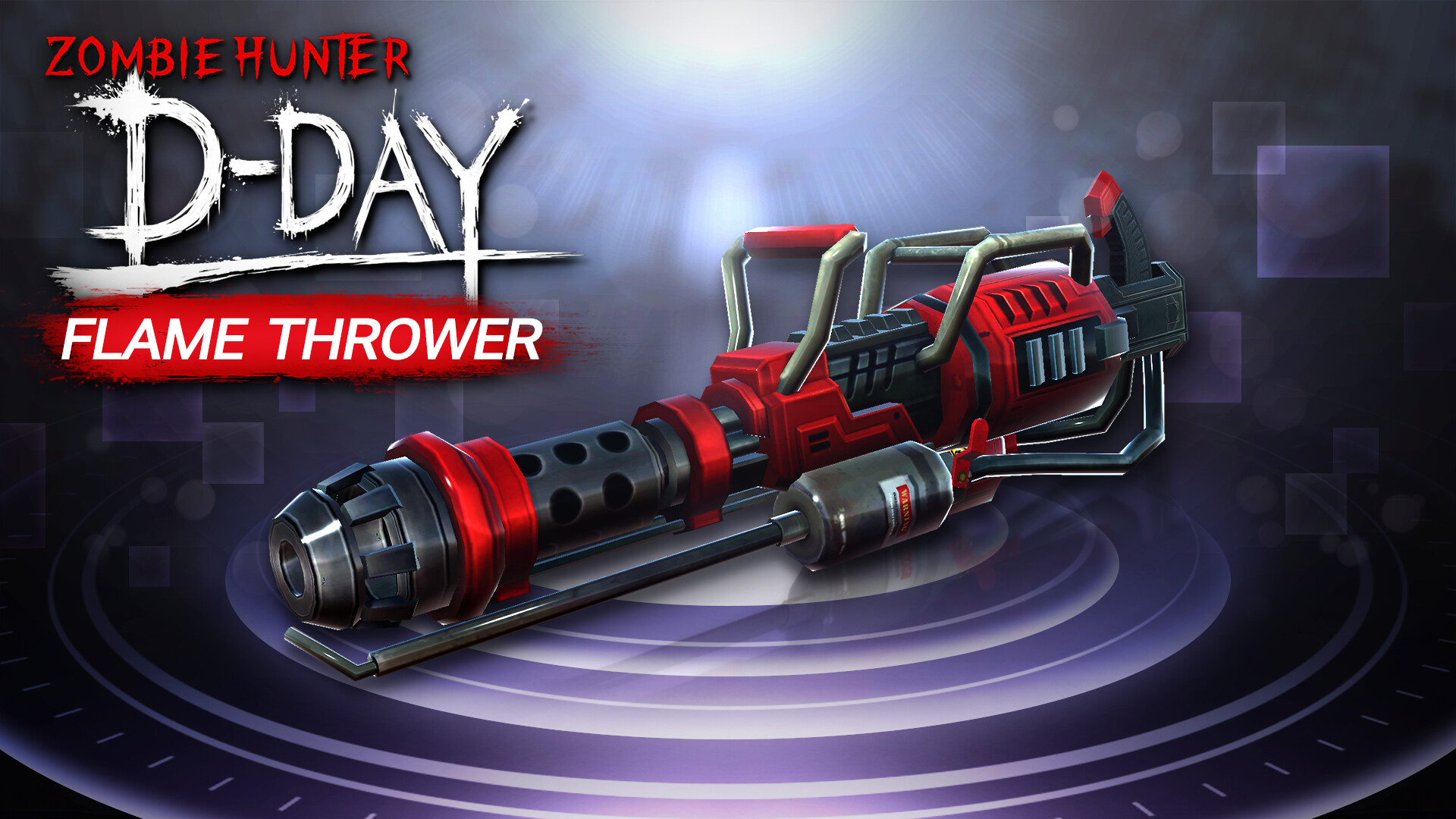 Zombie Hunter: D-Day - SS-ranked Weapon "FLAMETHROWER" Featured Screenshot #1