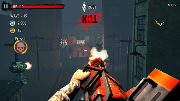 Zombie Hunter: D-Day - SS-ranked Armament "TURRET-M"