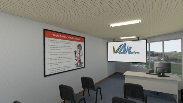 Screenshot z V-Air Traffic Control