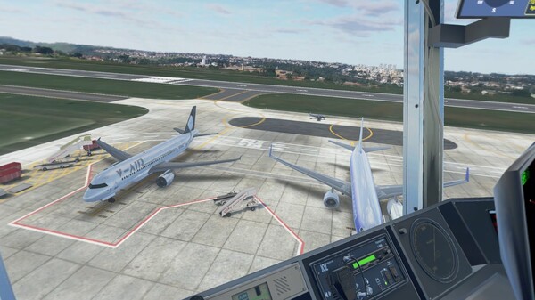 Screenshot z V-Air Traffic Control