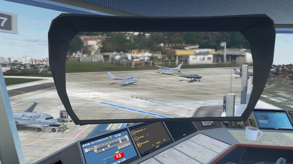 Screenshot z V-Air Traffic Control