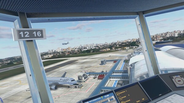 Screenshot z V-Air Traffic Control