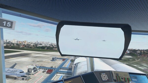 Screenshot z V-Air Traffic Control