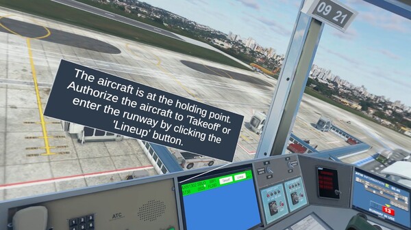 Screenshot z V-Air Traffic Control