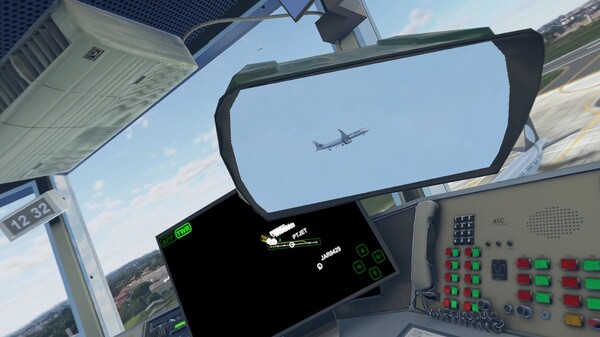 Screenshot z V-Air Traffic Control