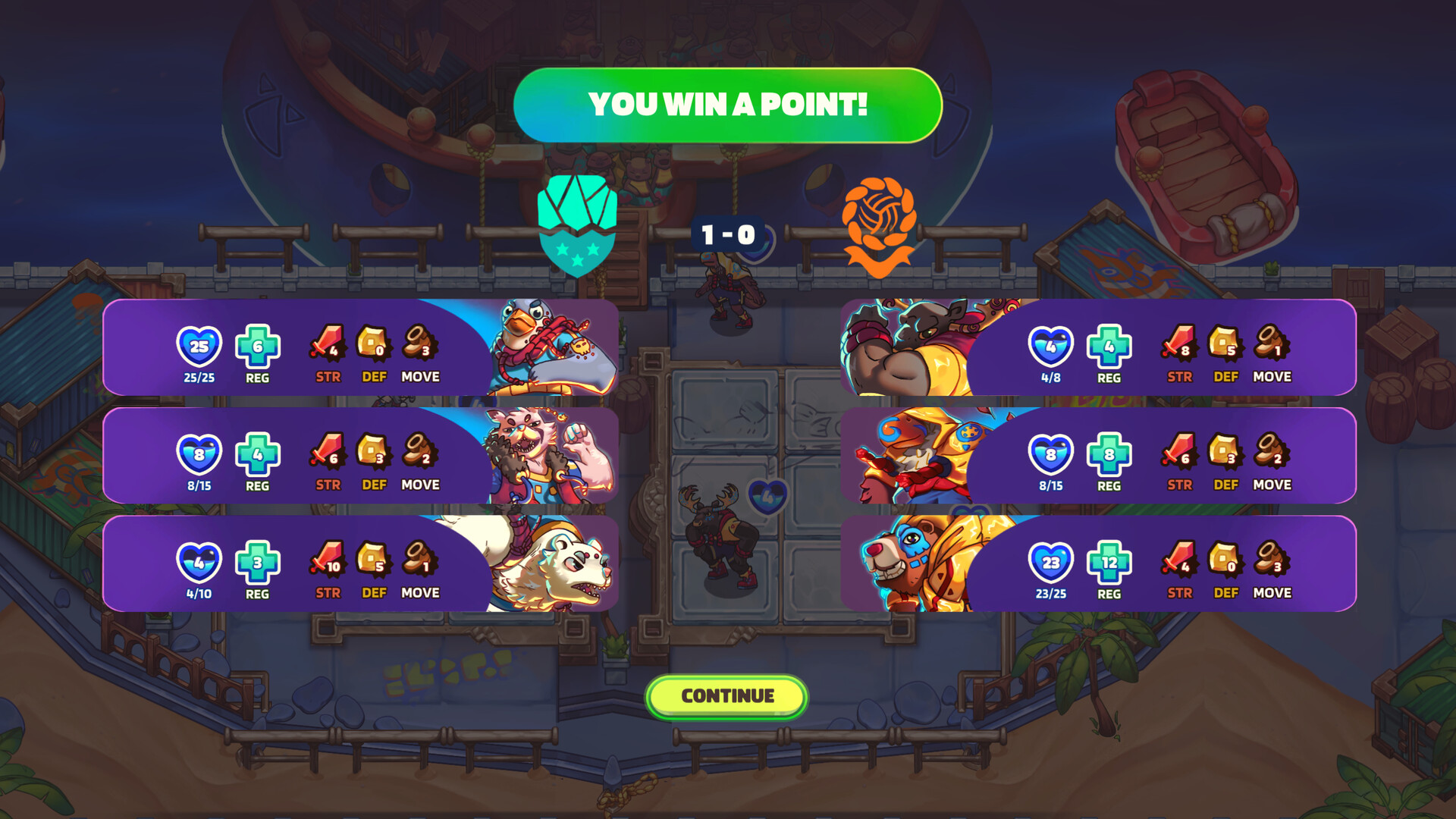 Smash it Wild: Tactical Volleyball Roguelike screenshot #8