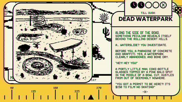 Screenshot z Broke Signal Badlands: A World of Desert Adventure