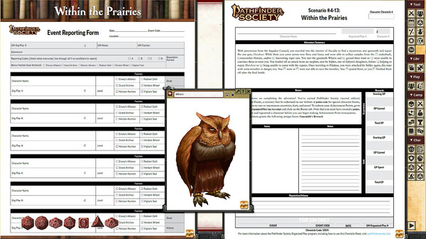 Fantasy Grounds - Pathfinder 2 RPG - Pathfinder Society Scenario #4-13: Within the Prairies