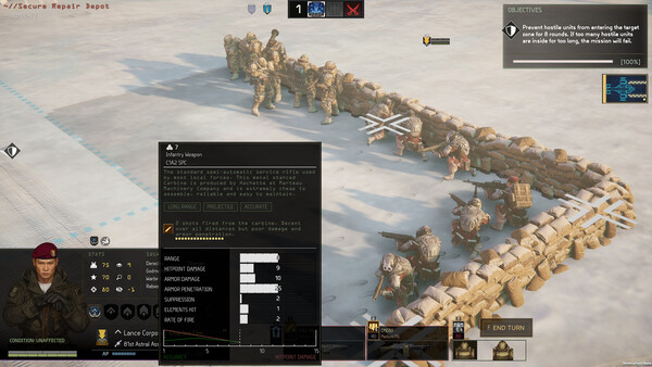 Screenshot z MENACE Screenshot z MENACE