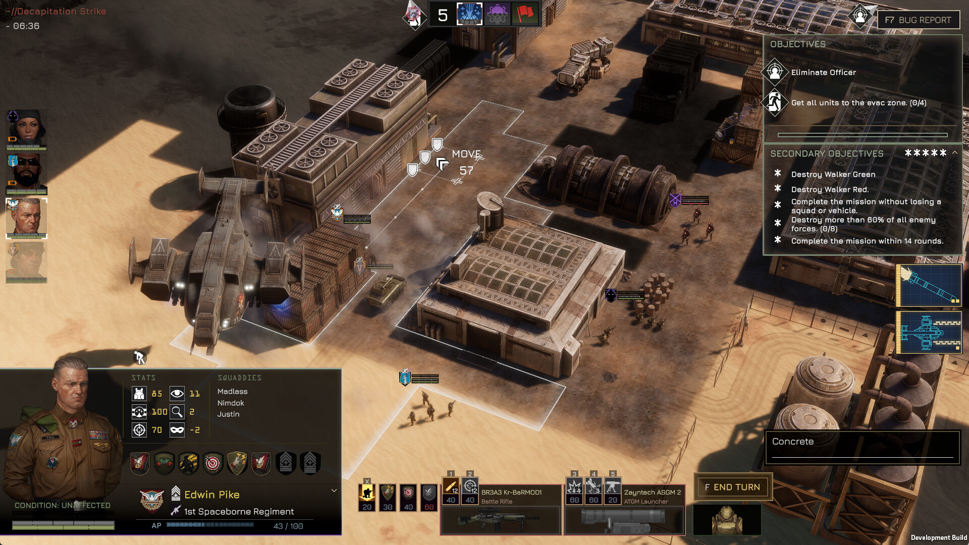MENACE Demo screenshot 1
