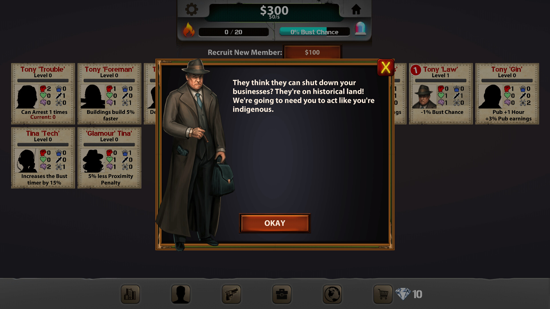 Mafia Clicker: Tony Law Featured Screenshot #1