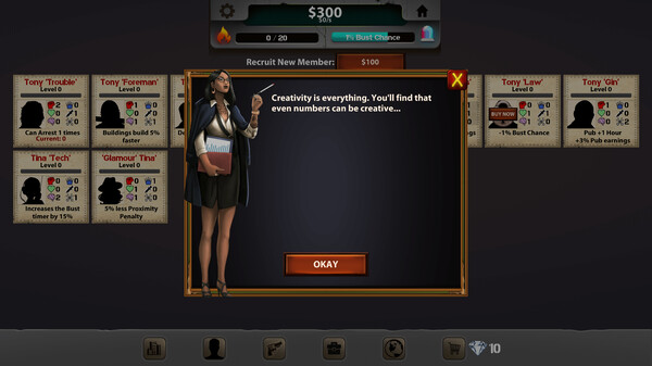 Mafia Clicker: Tina Numbers