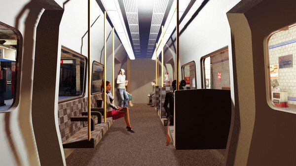 SUBWAY SIMULATOR: UNDERGROUND TRAIN RIDE screenshot 5