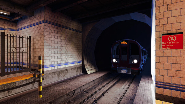 SUBWAY SIMULATOR: UNDERGROUND TRAIN RIDE screenshot 1