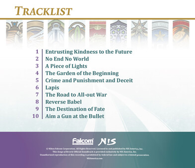 The Legend of Heroes: Trails into Reverie - Songs of Reverie Official Soundtrack