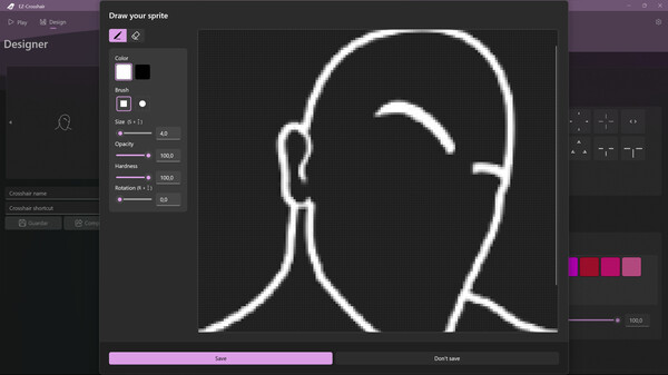 Screenshot z EZ-Crosshair Screenshot z EZ-Crosshair