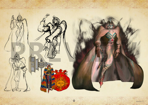 Candle Knight - Digital Art Book