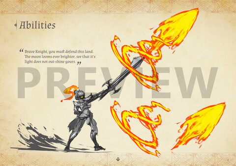 Candle Knight - Digital Art Book