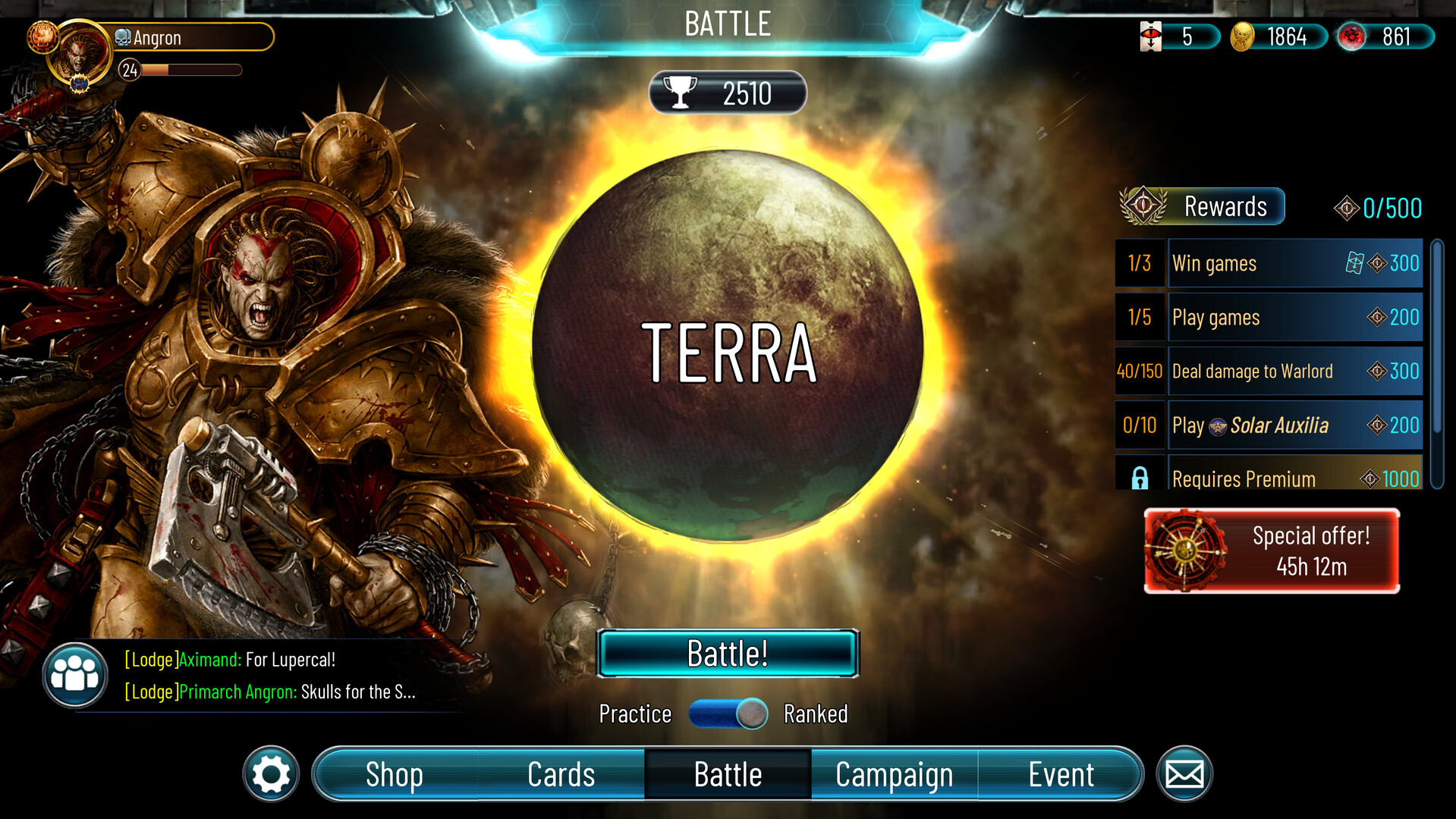 Warhammer Horus Heresy: Legions - World Eaters Skulls bundle Featured Screenshot #1