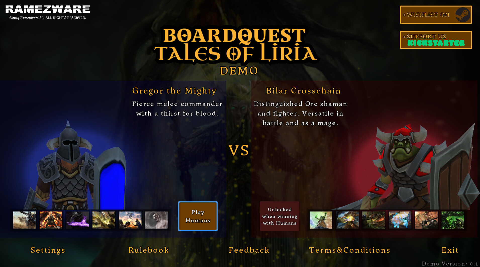 Boardquest: Tales of Liria Demo Featured Screenshot #1