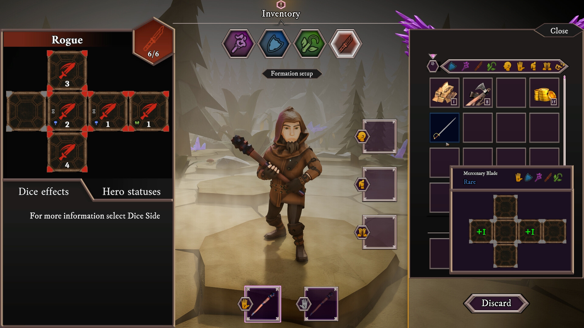 Sigilfarer: A Dice-Rolling Roguelite